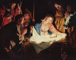 Adoration of the Shepherds- Gerard van Honthorst